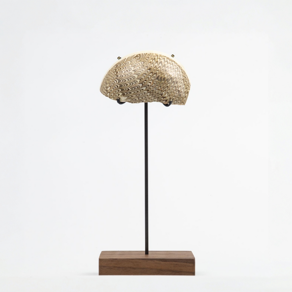 SHANWU Ceramic Display Stand - Walnut Edition