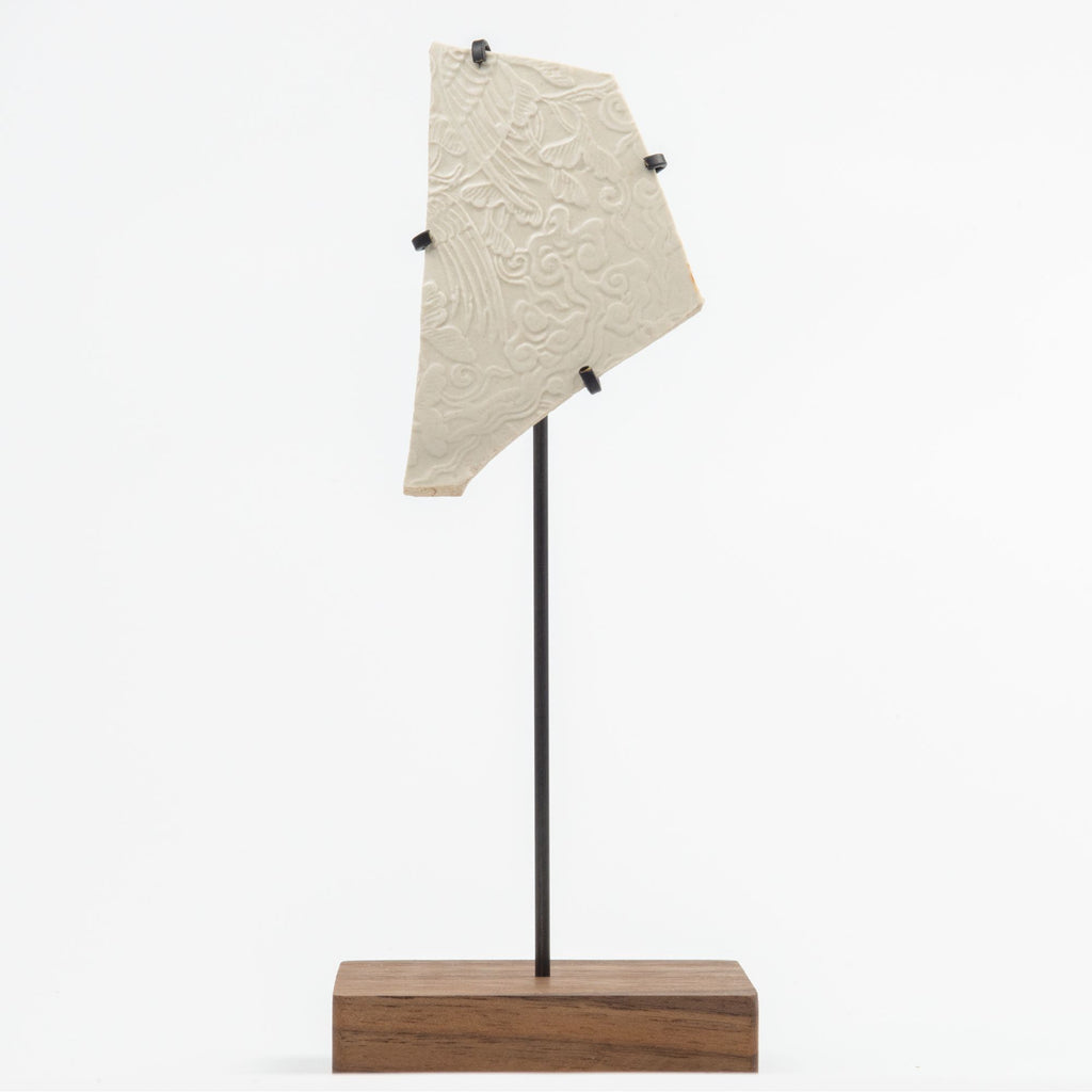 SHANWU Ceramic Display Stand - Walnut Edition