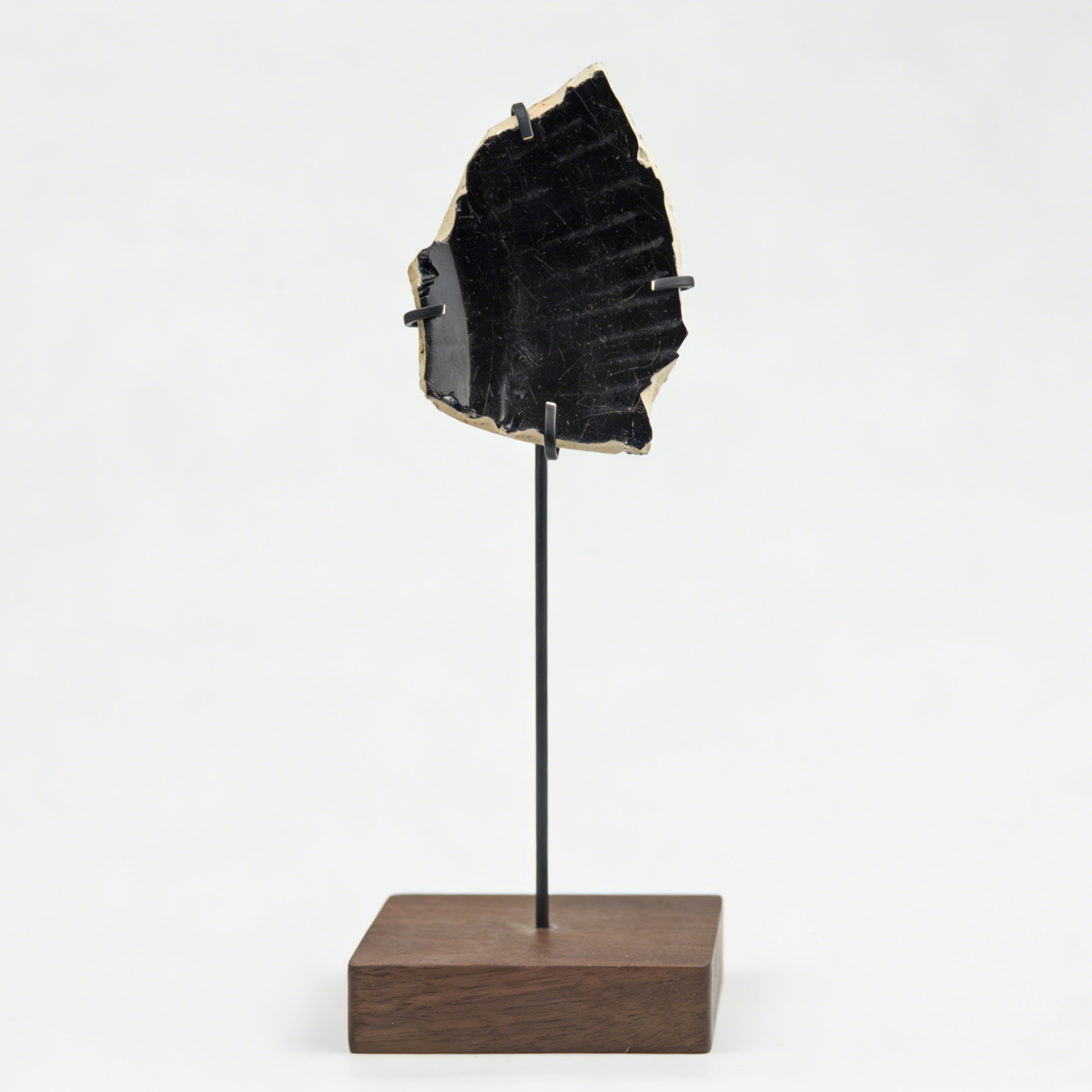 SHANWU Ceramic Display Stand - Walnut Edition