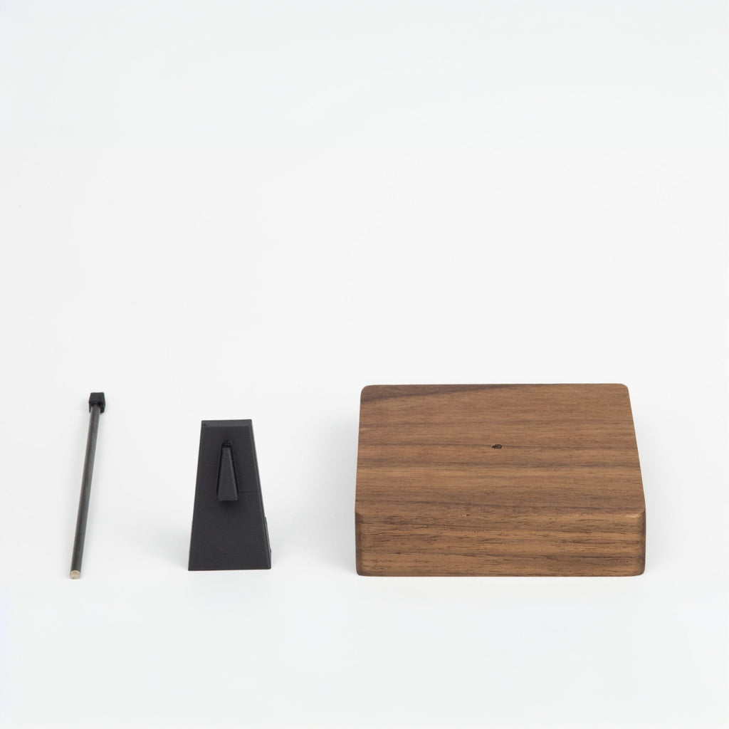 SHANWU Tsuba Display Stand - Walnut Edition